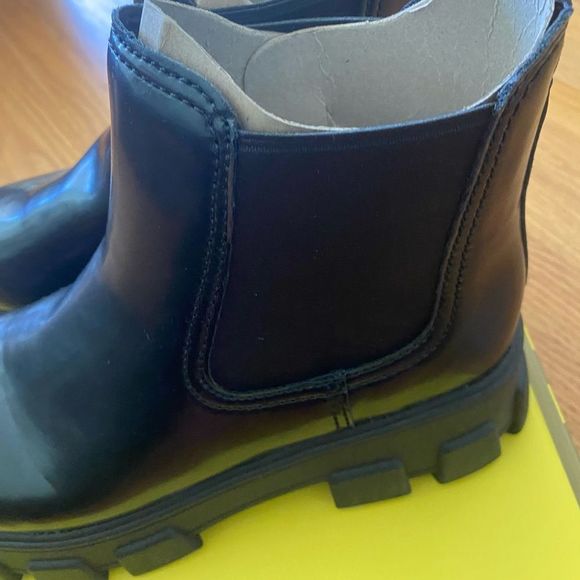 Circus by Sam Edelman Ankle Boots Women’s 10M Black DARIELLE Shoes Lug Sole NIB - Picture 4 of 8